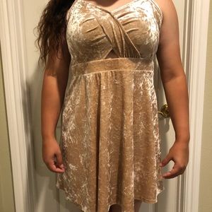 Velvet dress